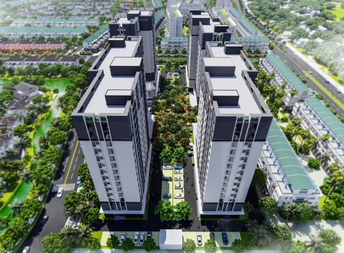 West Sky - Ecogarden: Dự án NOXH sắp khởi công tại Huế